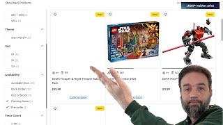 LEGO Star Wars Summer unveilings & failure: Night Trooper battle pack, Maul Mech, Plo Koon, calendar
