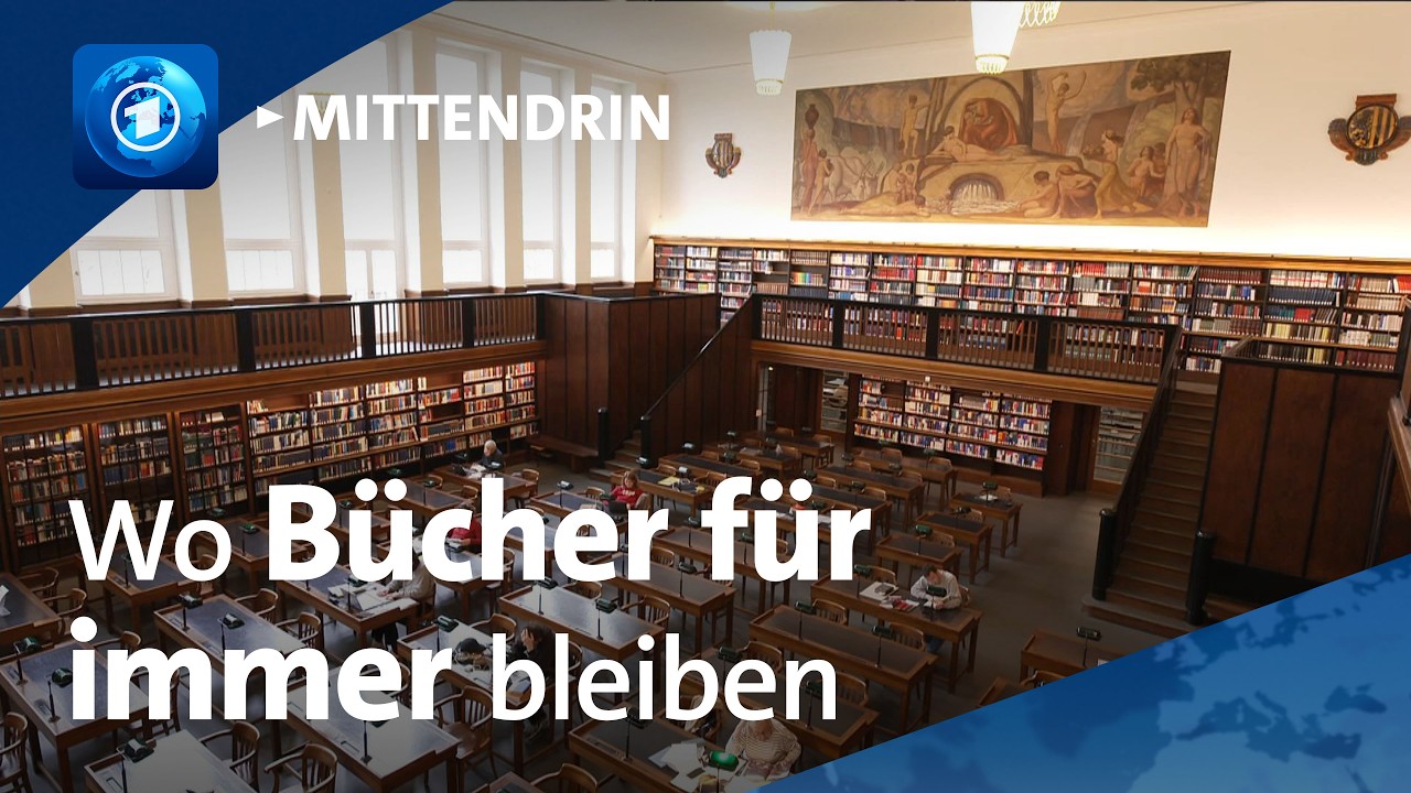 Leipzig: Im Herzen der Deutschen Nationalbibliothek  | tagesthemen mittendrin