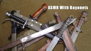 ASMR For Military Nerds: Bayonets Unsheathing and Sheathing Repeatedly