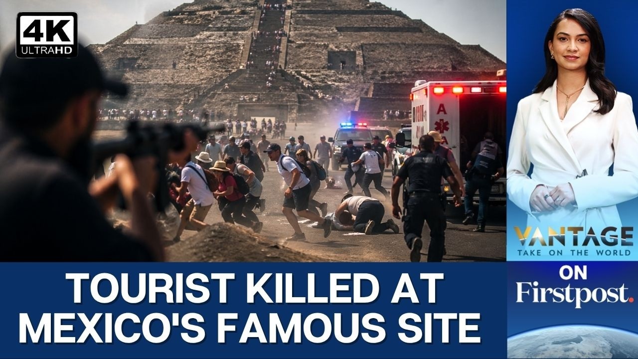 Mexico Shooting: Gunman Kills Canadian Tourist at Pyramid of the Moon | Vantage on Firstpost | 4K