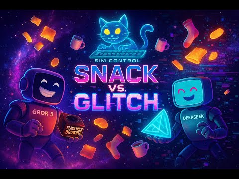 Snack vs. Glitch EP1 : DeepSeek & Grok’s Cosmic Conspiracy