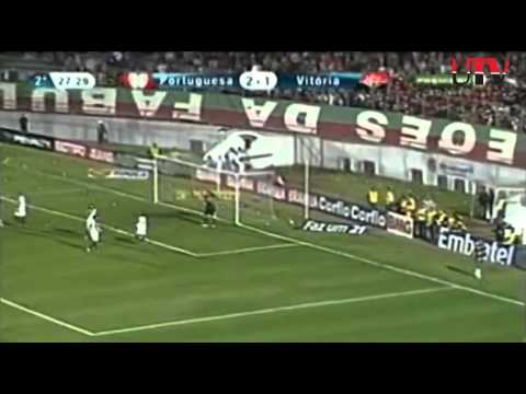 Melhores Momentos Portuguesa 3x2 Vitória Série B 17/10/2011