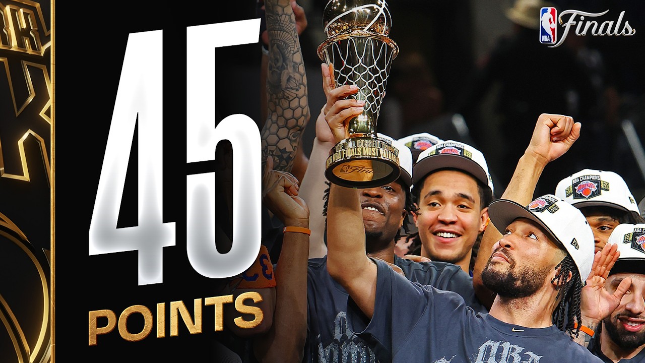 Jalen Brunson Drops a Legendary 45-Point Finals Masterpiece 👑 | June 13, 2026