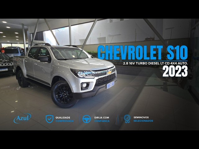 Vídeo CHEVROLET S10 2.8 16V TURBO DIESEL LT CD 4X4 AUTOMÁTICO