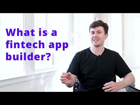 What is a fintech app builder?