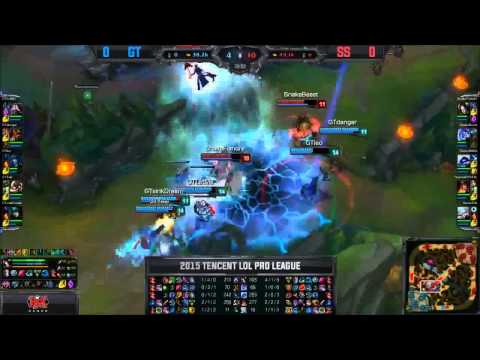 [Highlights] Team Snake vs Gamtee Game 1 LPL Spring 2015 W1D1 SS vs GT