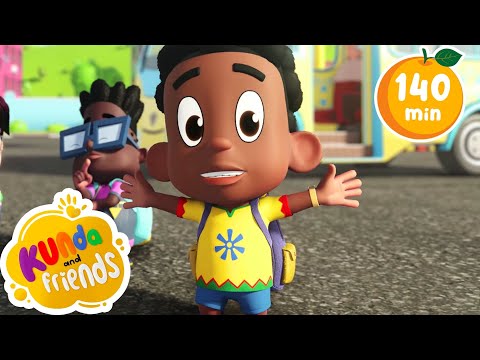 I Love School & More Fun Nursery Rhymes | Songs For Kids | Kids Cartoons | Kunda & Friends