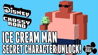 Disney Crossy Road Secret Character ICE CREAM MAN - Lilo And Stitch Update April 2017