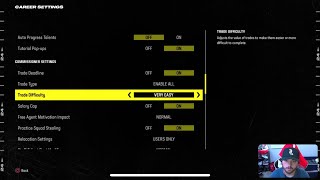 How To Set The Difficulty Of Trades In Madden 24