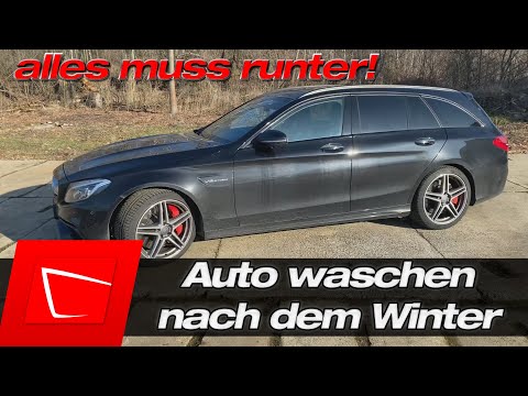 Washing your car after winter! A good pre-cleaning is important - Carpro, Actifoam, and more