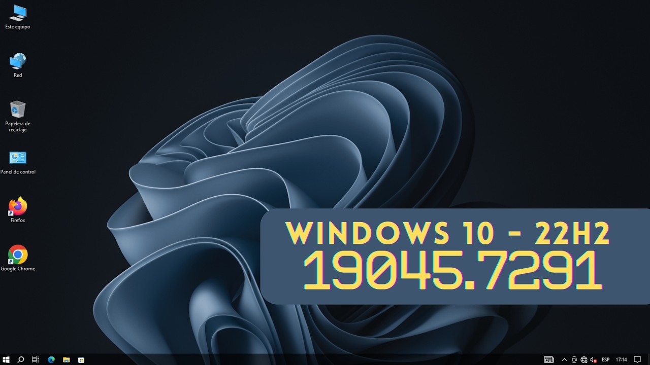 Novedades de Windows 10 - 21H2 - 19045.7291 - WiOS 10 Dark Edition -