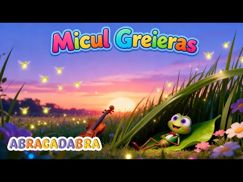 🦗✨ Micul Greieras – Abracadabra | Cantece pentru Copii 🎶👶