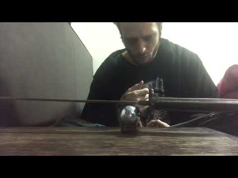 Telekinesis and magnetism on mini katana sword.