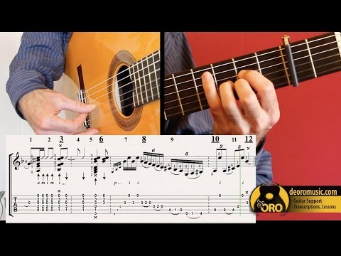 Flamenco Guitar Lesson TABS | Soleá por Bulerías #4 | Diego de Oro