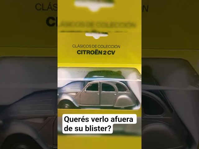 Vídeo relacionado con OPO 10 - Coche 1/24 Compatible con Citroen 2CV Color Crema - Welly 24009A-W Beige