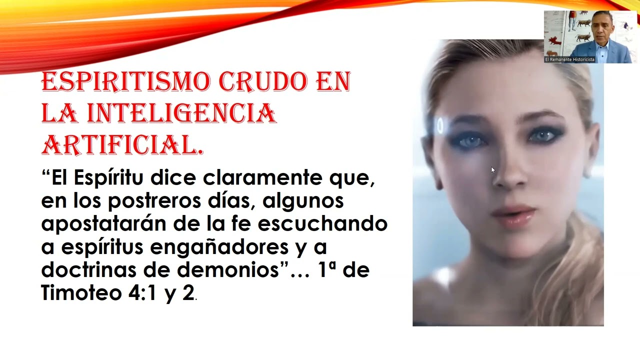 " ESPIRITISMO CRUDO EN LA INTELIGENCIA ARTIFICIAL". Carlos GÓMEZ,