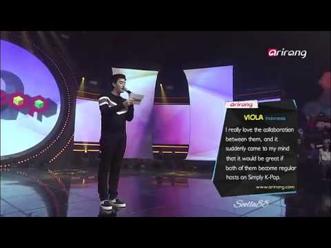 [151120] Eli read my message on Arirang SimplyKpop