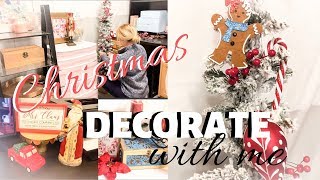 DECORATE WITH ME | CHRISTMAS DECOR | HOME OFFICE