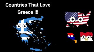 Countries that Love Greece
