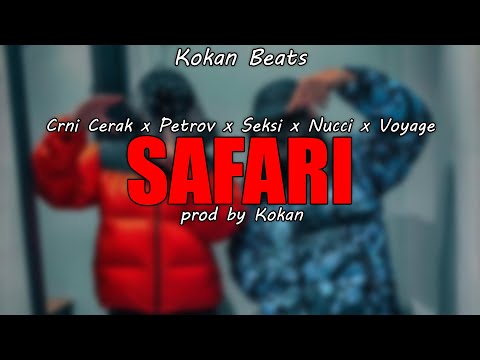 [FREE] Crni Cerak x Seksi x Petrov x Nucci x Voyage type beat - "SAFARI" | prod. kokan