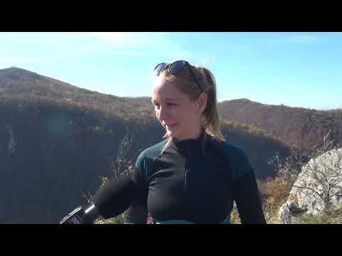 Semenic National Park Caras Gorges in the colors and light of autumn