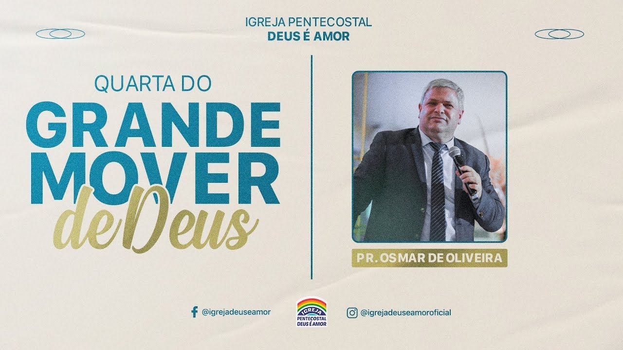| IPDA AO VIVO | A 'Quarta do Grande Mover de Deus' - SEDE MUNDIAL