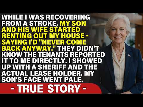 HER TRUE STORY FROM OREGON. Her Son Rented Her House During Stroke Recovery But Tenants Called