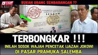 Download lagu TERBONGKAR !! INILAH SOSOK WAJAH PENCETAK IJAZAH JOKOWI DI PASAR PRAMUKA SALEMBA mp3