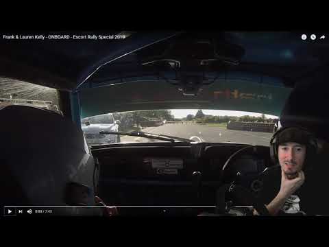Sim Rally Driver Reacting to Frank & Lauren Kelly Escort Rally Special 2019