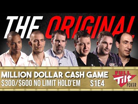 MILLION DOLLAR CASH GAME $300/$600 HIGH STAKES (Phil Ivey, Jesus, Tony G) S1E4