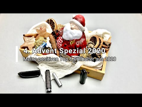 4. Advent Spezial 2020 ⎪  Meine Top 6 Füllhalter aus 2020
