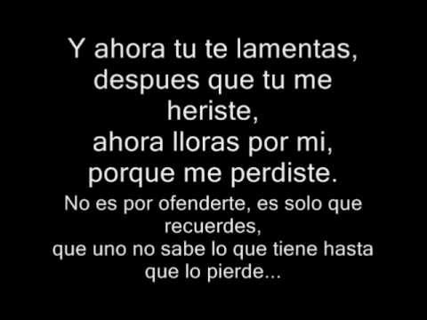 Ahora Lloras Por Mi (Mafu Crew & DJ Montana) Letra