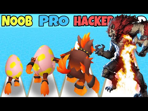 NOOB vs PRO vs HACKER vs GOD in What the Eggs?