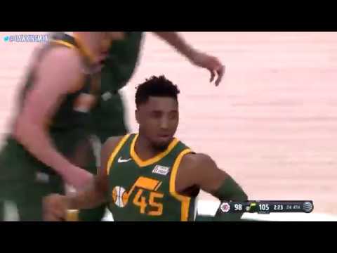 Donovan Mitchell Full Highlights 2019 02 27 Jazz vs Clippers   32 Pts, 4 Assists!