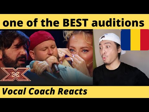 Juriul X Factor Romania în lacrimi! Super 4 cântă Caruso Lucio Dalla Vocal Coach Reaction