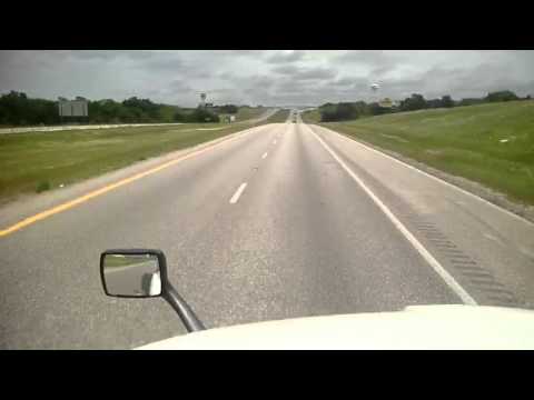 Amazing Ghost Tire - Semi Truck Steer Tire Blowout