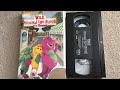 Opening And Closing To Walk Around The Block With Barney 1999 VHS