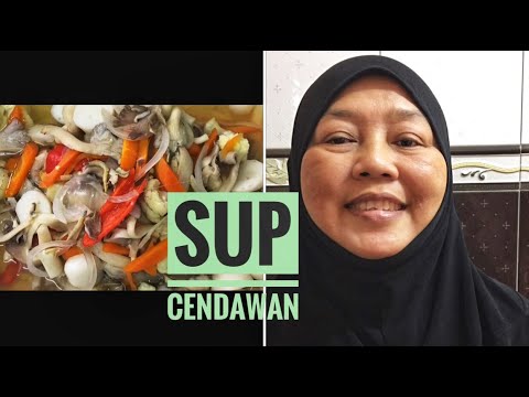 Sup Cendawan Tiram Simple Tapi Sedap