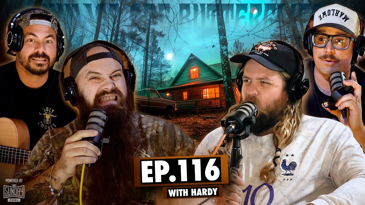 HARDY's Ghost Story, UFO Predictions, & Mind Control Frequencies | EP.116 | Ninjas Are Butterflies