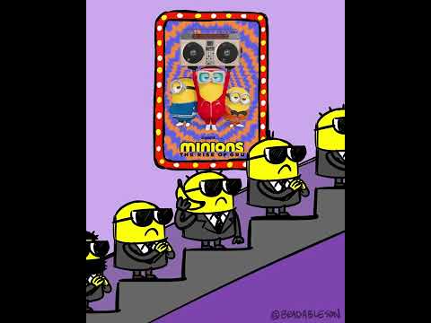 Elevating minion style 🕴 #gentleminions #Minions #TheRiseOfGru