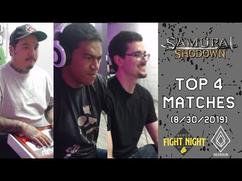 Hyper Fight Night #13 - SamSho Top 4 (Feat. Drewface, AfroRevolver, PureSteve and more)