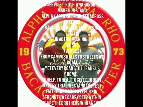 "ALPHA KAPPA RHO 53RD ANNIVERSARY" CONCEPT CRAITOR/OWNER: DENNIS BETITO BARAGA. FEBRUARY 1, 2026