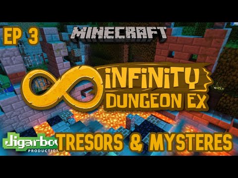 MINECRAFT INFINITY DUNGEON EX - EP 3 : TRÉSORS & MYSTERES