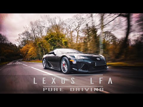 Lexus LFA V10 FLAT OUT | RAW 9400 RPM Engine Audio | The car with F1 sound?