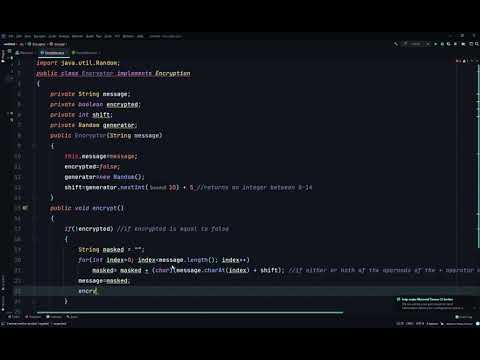 Java Interfaces Intro To Encryption Decryption Caesar Cipher