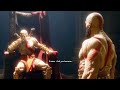 Kratos Meets Young Kratos In Valhalla Scene God Of War Ragnarok Valhalla DLC