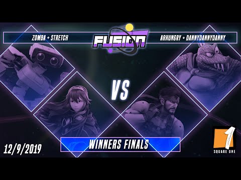 Fusion #1 - Arhungry / DannyDannyDanny Vs. Zomba / Stretch - Winners Finals - Smash Ultimate