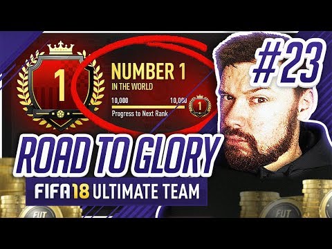 1ST IN THE WORLD! - #FIFA18 Road to Glory! #23 Ultimate Team