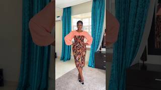 🆕 Elegance African Ankara Gown Dress For Church and Office #zamakalefashion #africafashion #fashion
