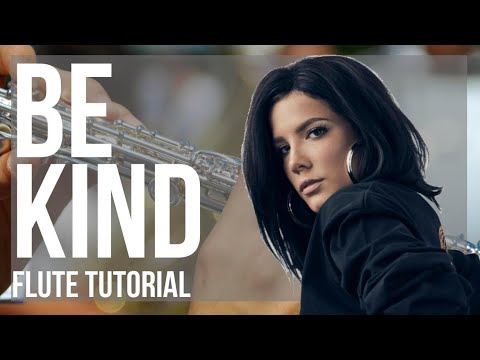 How to play Be Kind by Marshmello and Halsey on Flute (Tutorial)